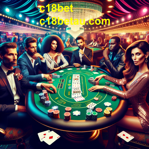 Explorando o Mundo do Pôquer na c18bet